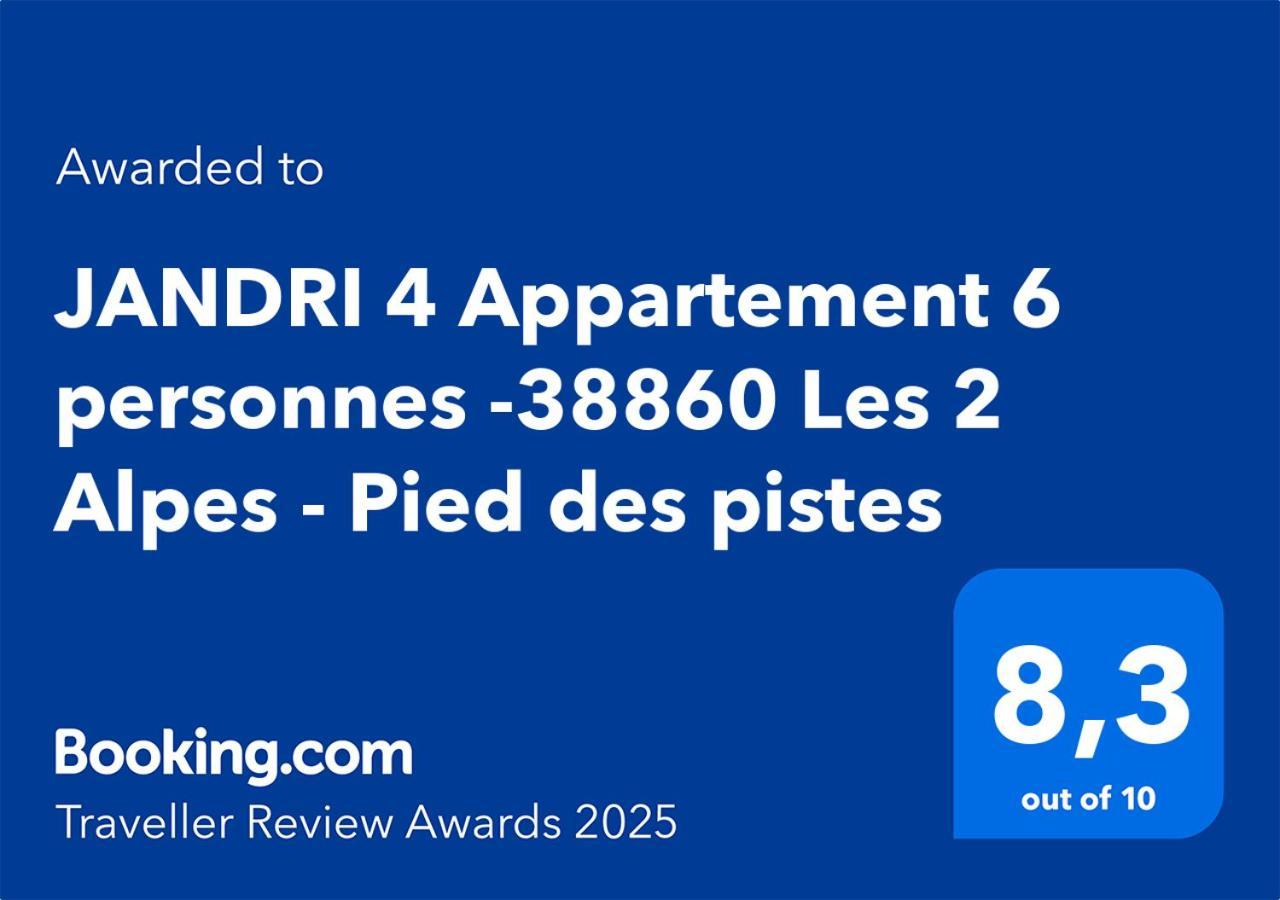 Jandri 4 Appartement 6 Personnes -38860 Les 2 Alpes - Pied Des Pistes Les Deux Alpes Zewnętrze zdjęcie